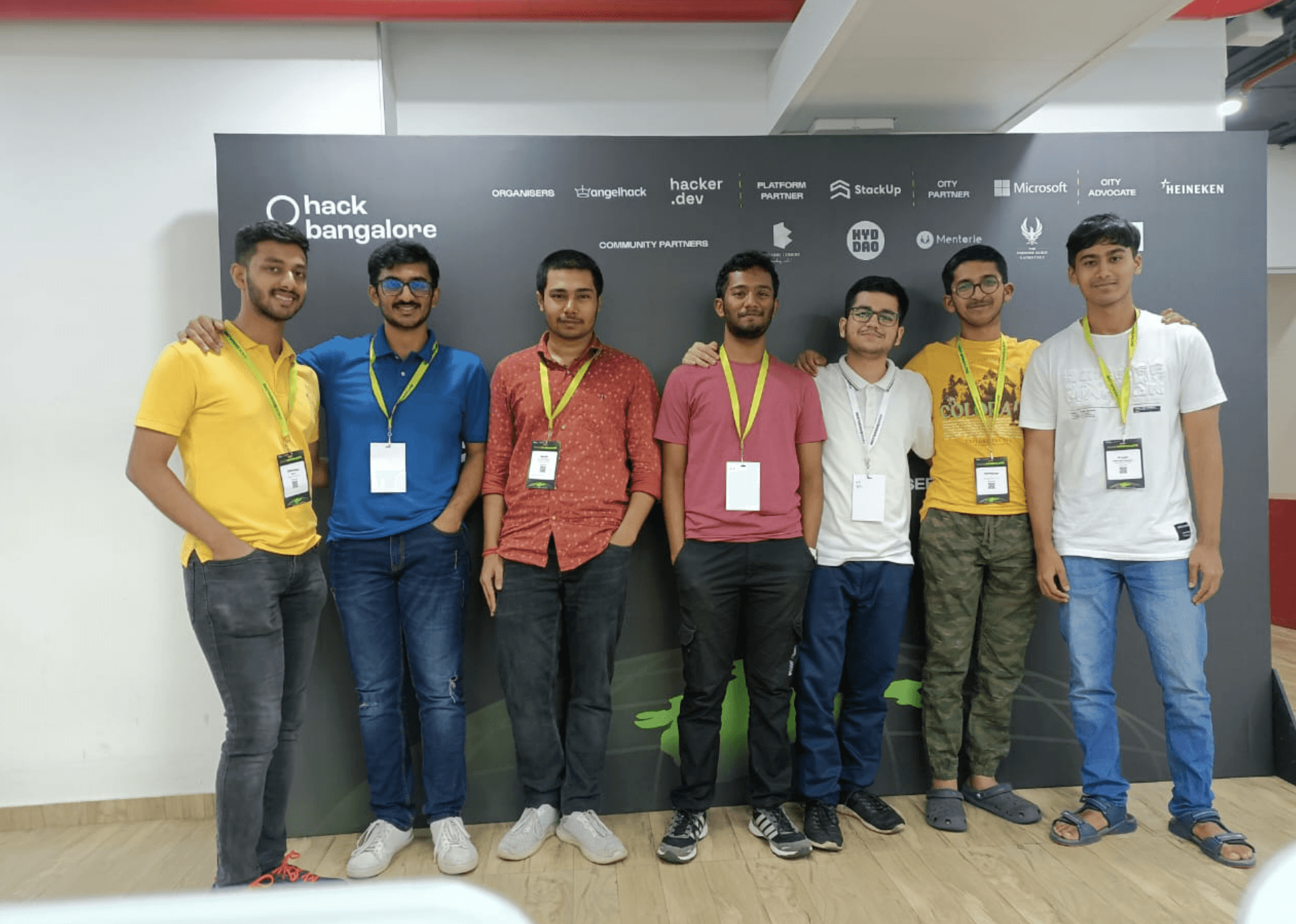 WebClub at Hackbangalore, powered by AngelHack.