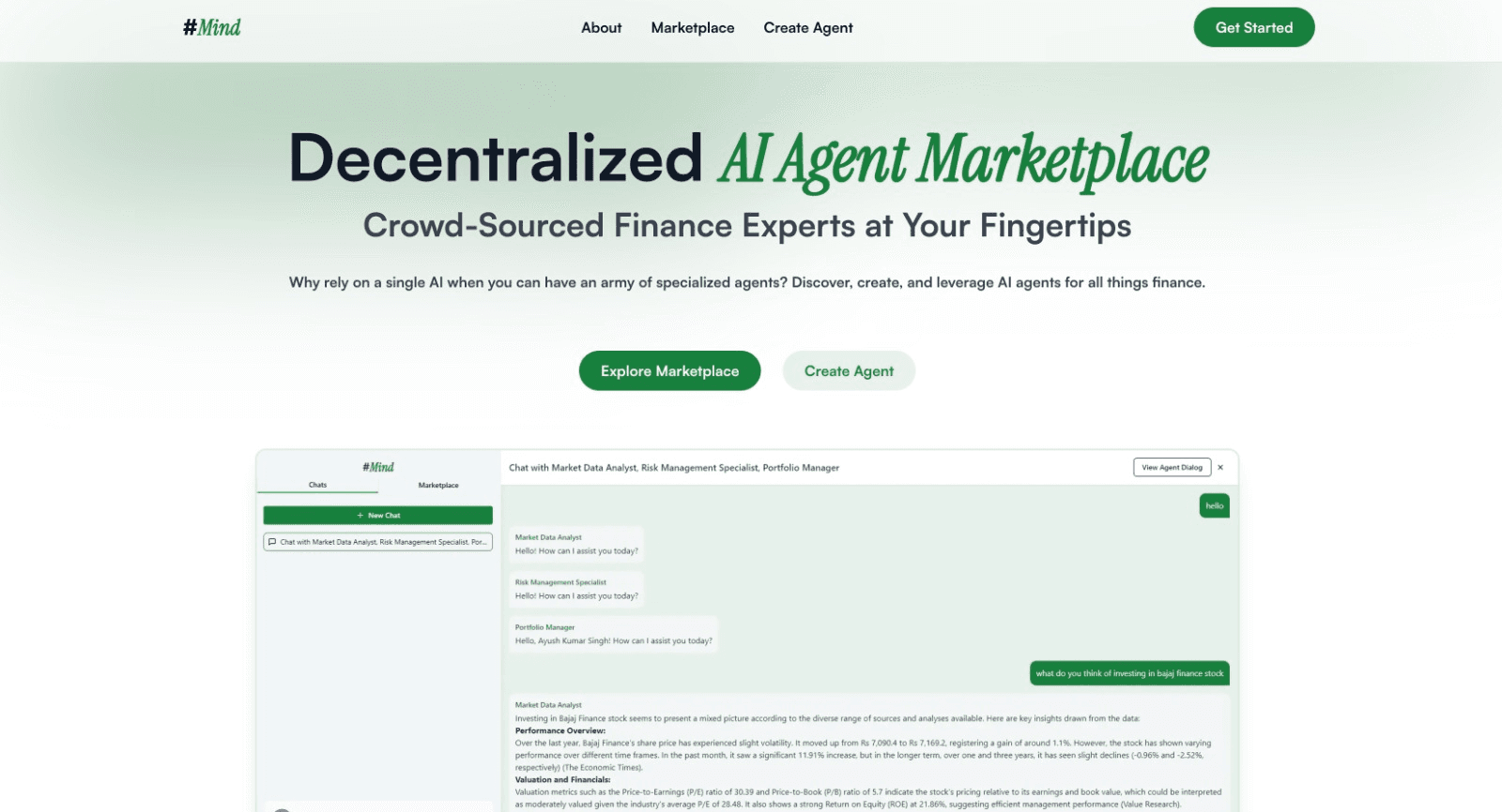 HashMind screenshot